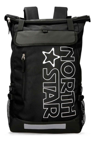 Bolso Negro North Star Gonzo 23q4 Mujer