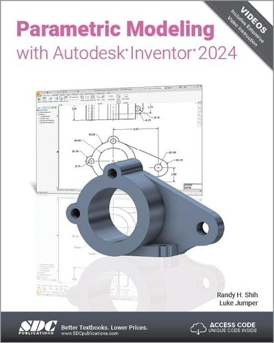 Libro: Modelado Paramétrico Con Autodesk Inventor 2024