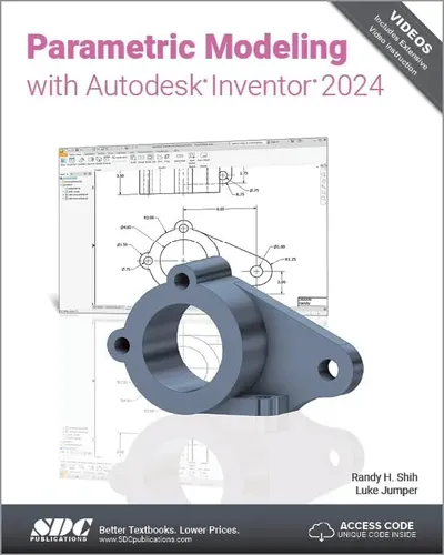 Libro: Parametric Modeling With Autodesk Inventor 2024 | Envío gratis