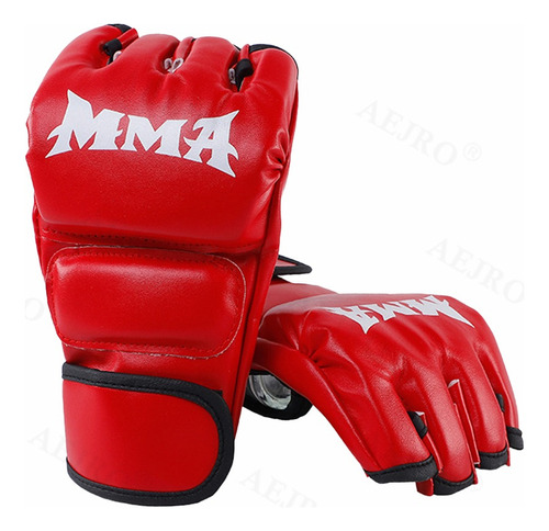 Mma Muay Thai/guantes Mitone De Boxeo Piel Entrenamiento Ufc