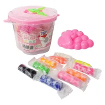 Comprar 6 Colores Masa Modelar En Balde Tapa Con Reloj Y Molde