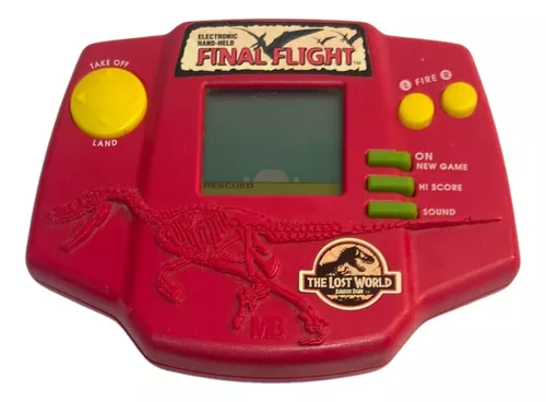 Mini Game Electronic Hand-held Final Flight Video Game Antigo Vintage