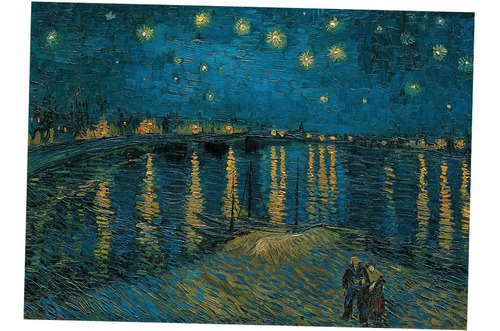 Noche Estrellada Rodano Van Gogh 1kp Rompecabezas Clementoni