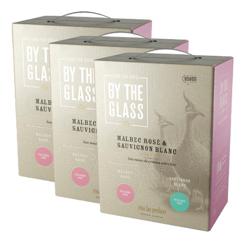 Vino Las Perdices Bag In Box Duo Rose + Sauvignon Blanc X3