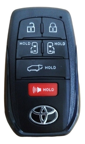 Carcaza Llave Control Toyota Sienna 21-22 Compatible 