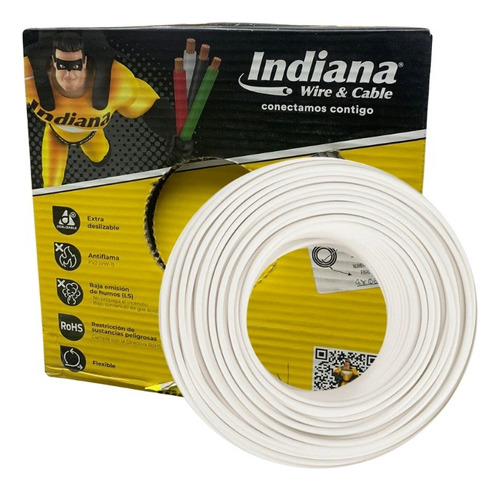 Cable Indiana Thw #10 Caja Con 100 Mts
