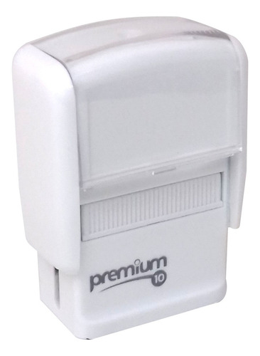 Carimbo Automático Premium 10 Para Profissional Da Saúde Cor da tinta Preto Cor do exterior Branco