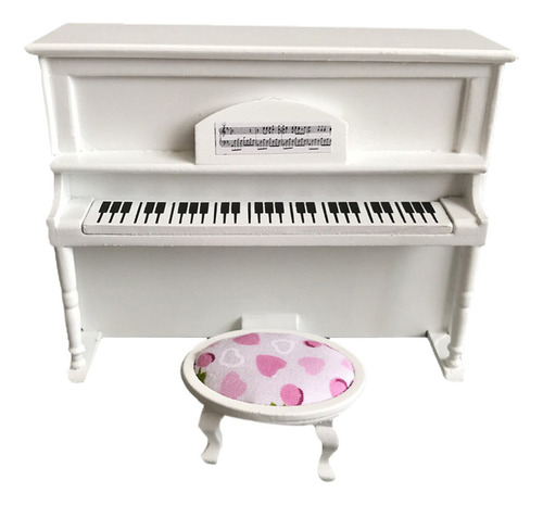 Minimuñeca C Te Piano Modelo A Escala Para Casa De Muñecas E