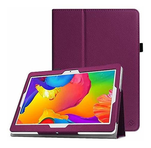 Funda Para Tablet 10  Android, Cuero Pu, Púrpura