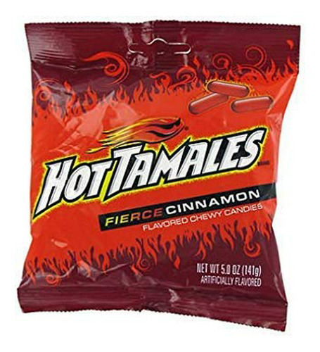 Hot Tamales Canela Feroz 5 Oz. - 1 Bolsa!!!!