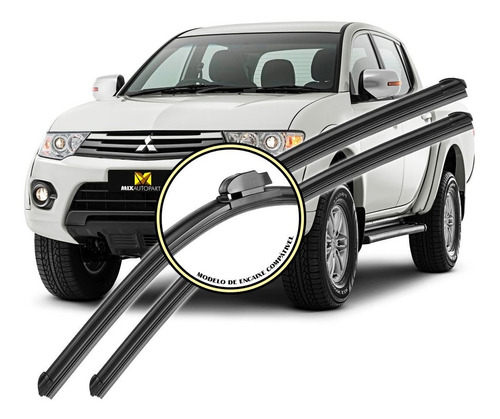 Palheta Mitsubishi L200 Triton Limpador De Para-brisas