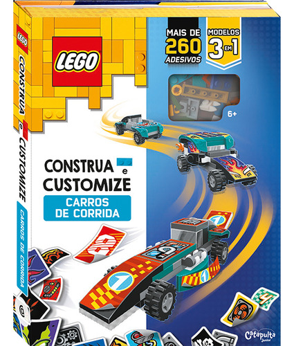 Lego - Construa E Customize - Carros De Corrida