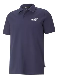 Playera Tipo Polo Puma Essentials Con Logo Para Hombre