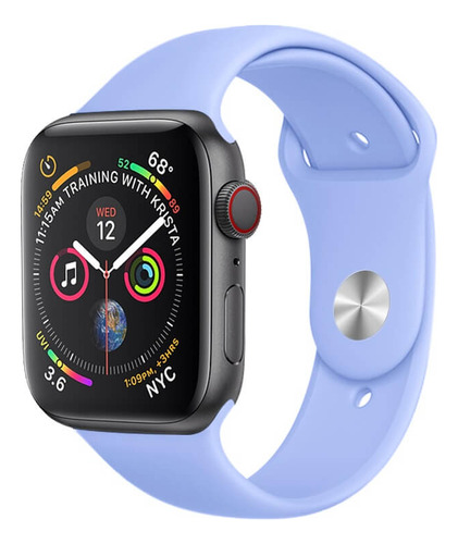 Correa Compatible Con Apple Watch 38mm/40mm Lila