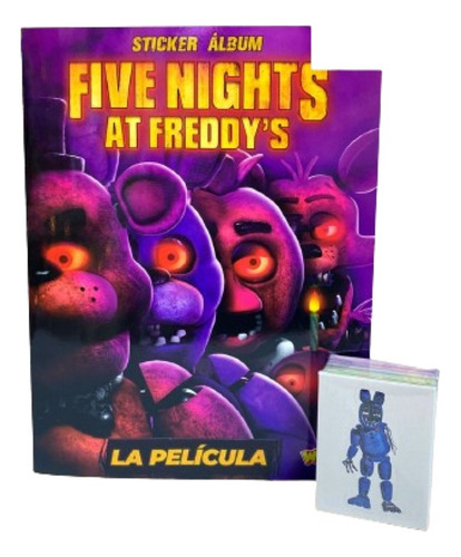 Album Five Nights At Freddys Sticker Coleccion Completa