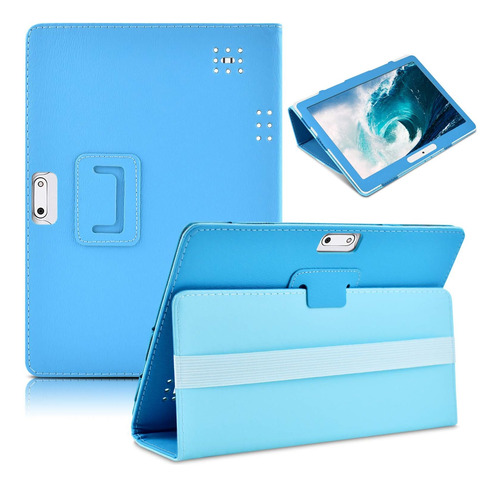 Funda Detuosi Para Tablet De 10,1´´ Color Azul Claro