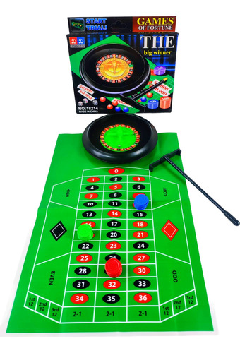 Ruleta Casino Caja Juego Familiar Apuestas 