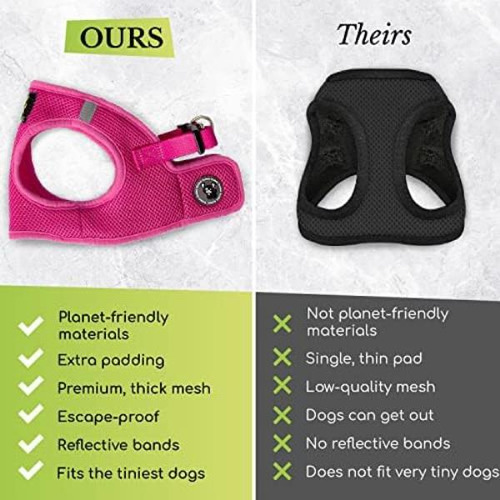 Ecobark Arnés Para Perro Teacup ' Arnés Para Perro Para Perr