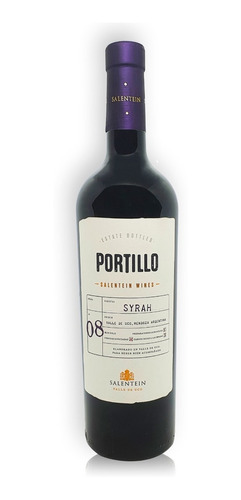 Portillo Vino Syrah 750ml Salentein Wines Mendoza