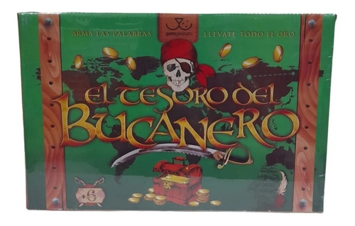 Juego Mesa El Tesoro Del Bucanero Gato Garabato Casa Valente