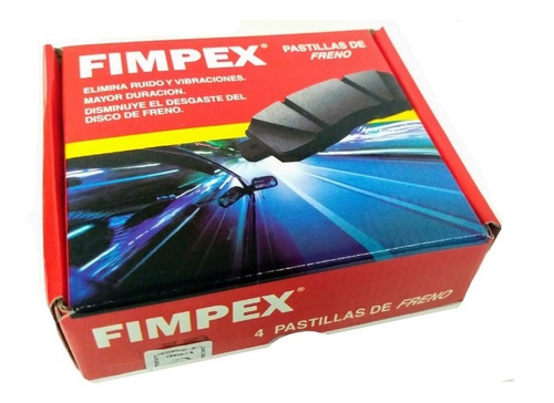 Pastillas De Freno Fimpex Bmw Serie 3 E36 Delanteras