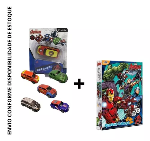 Carrinho Hot Wheels Capitão América: Vingadores (Avengers