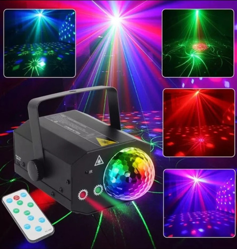 Canhão Laser Raio E Globo + Controle Balada Dj 110v ,220v 