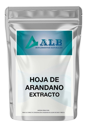Hoja De Arandano Extracto 50 Gramos Alb