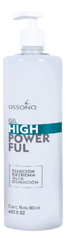 2 Gel High Powerfull Ossono X 800 Ml - 3c