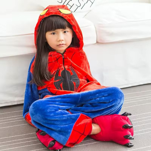Pijama Animado Personajes Kigurumi Disfraz Supersoft Abrigo