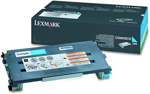 Tóner Lexmark C500h2cg Cyan 3000 Páginas Para C500 X500 X502