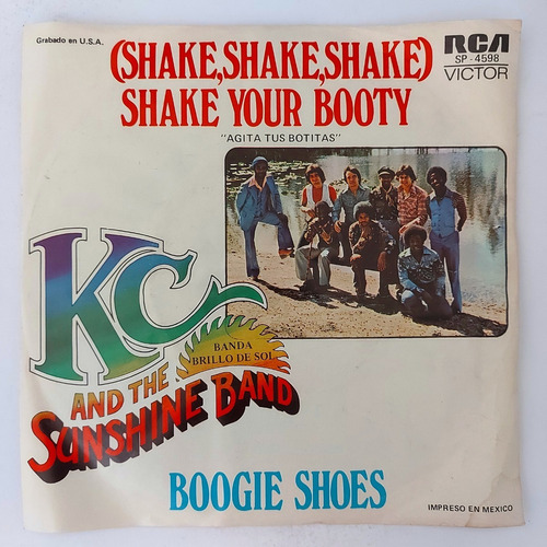 Kc And The Sunshine Band - Shake Your Booty   Single 7    Lp