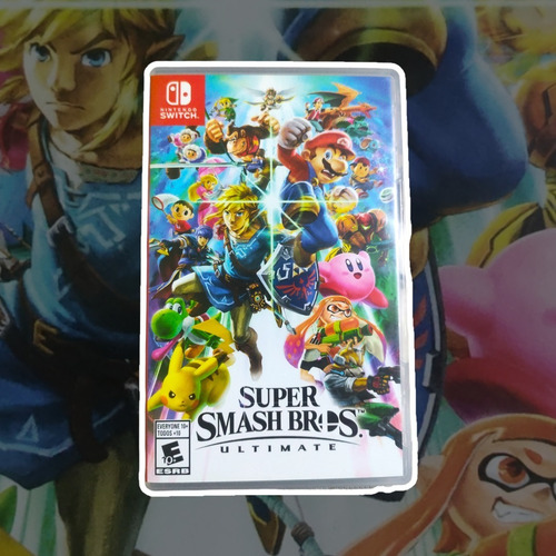 Super Smash Bros. Ultimate Standard Nintendo Switch FĂsico (Usado)