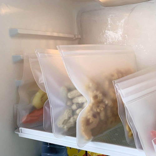 Kit Bolsas Reutilizables Ecologicas Frutas Verduras Congelar