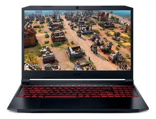 Notebook Acer Nitro 5 An515-57-579b Core I5 256gb SSD +1tb HD 15,6" Cor Preto