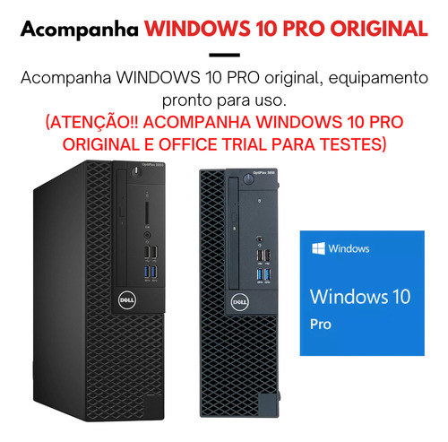 Computador Pc Barato Automação Pdv Bar Estudo Mercado 3050sf (Recondicionado)
