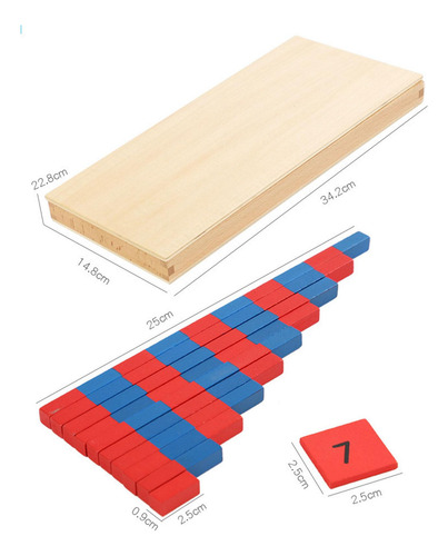 Varillas Numéricas, Material Didáctico De Matemáticas,