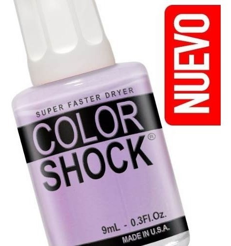 Esmalte Para Uñas Color Shock Violeta Nice