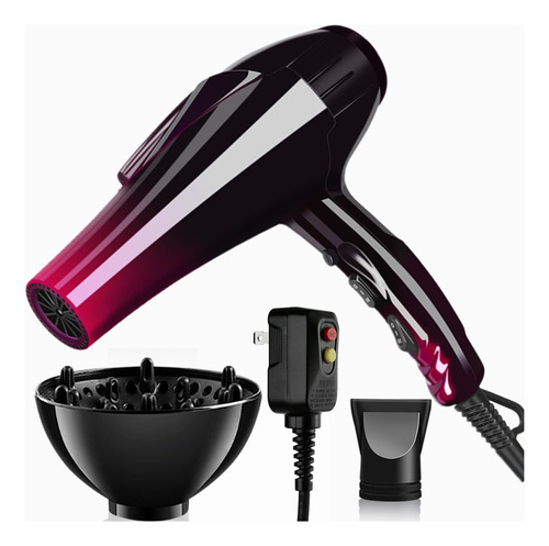 Potente Secador De Pelo Inico De 3500 W, Secador De Pelo Pro