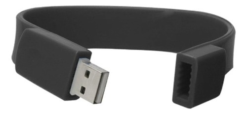 Pulsera Memoria Usb 16gb Silicón Lote 10 Pzs Estuche Gratis