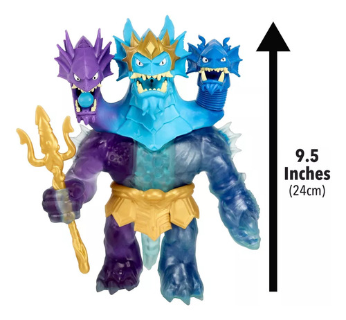 Heroes Of Goo Jit Zu King Hydra Deep Go Sea Figura 3 En 1