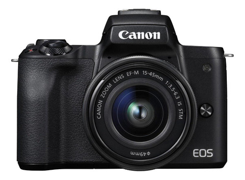 Canon EOS Kit M50 Mark II + lente EF-M 15-45mm f/3.5-6.3 IS STM - Negro