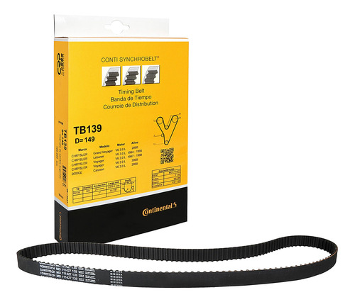 Banda Tiempo Mighty Max Mitsubishi V6 3.0l 90/94 Continental