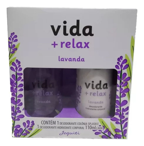 Tojo Vida + Relax Lavanda 2x110ml - Jequiti