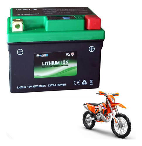 Bateria De Litio Para Motos Ktm Sxf 350