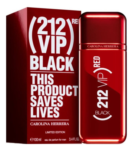 212 Vip Black Red (men) 100 Ml Edp