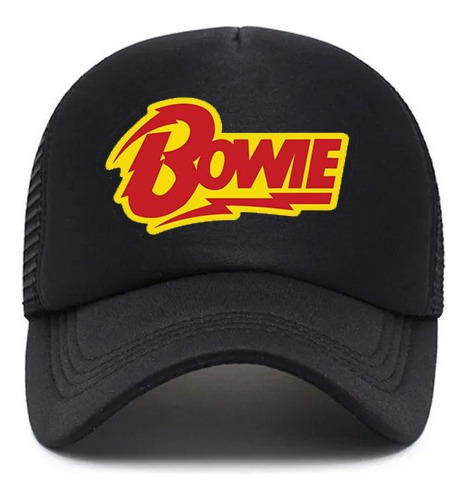 David Bowie Gorra Trucker - Musica - Cierre Ajustable - Db02