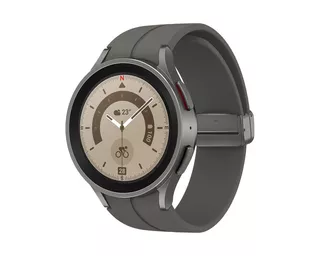 Smartwatch Samsung Galaxy Watch 5 Pro 45mm Super Amoled Gris Color del bisel Transparente
