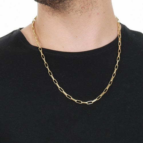 Corrente Masculina Cartier Fio 1,65mm 60cm Em Ouro 18k