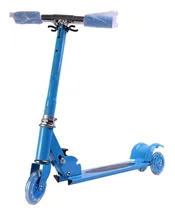 Comprar Monopatín 3 Ruedas Azul Luz Plegable Duende Azul Ful